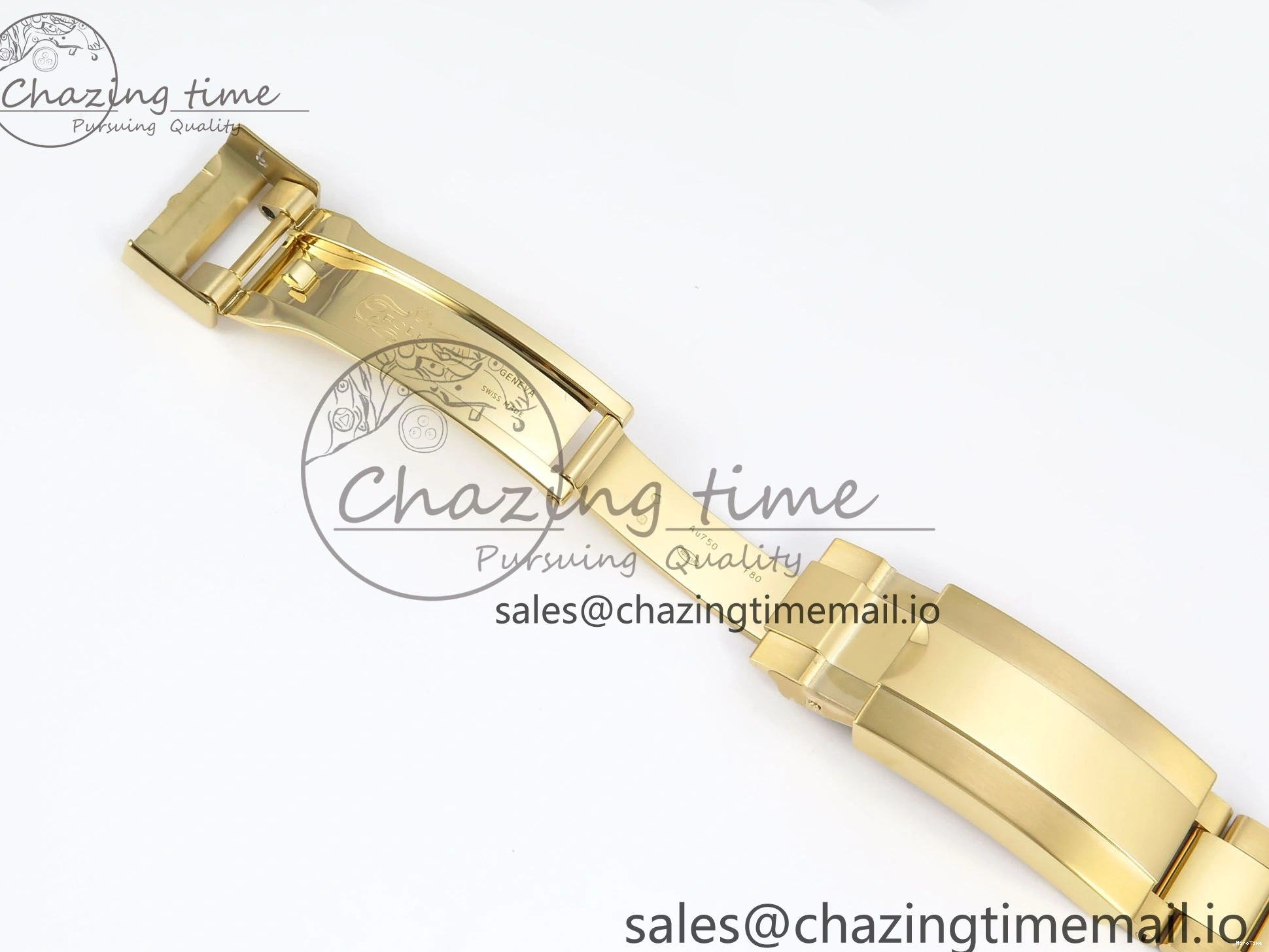 MiroTime 0317 Submariner 41mm 126618 LN THBF 904L Black Ceramic 1:1 Best Edition on YG Bracelet SH UrbanChic 334